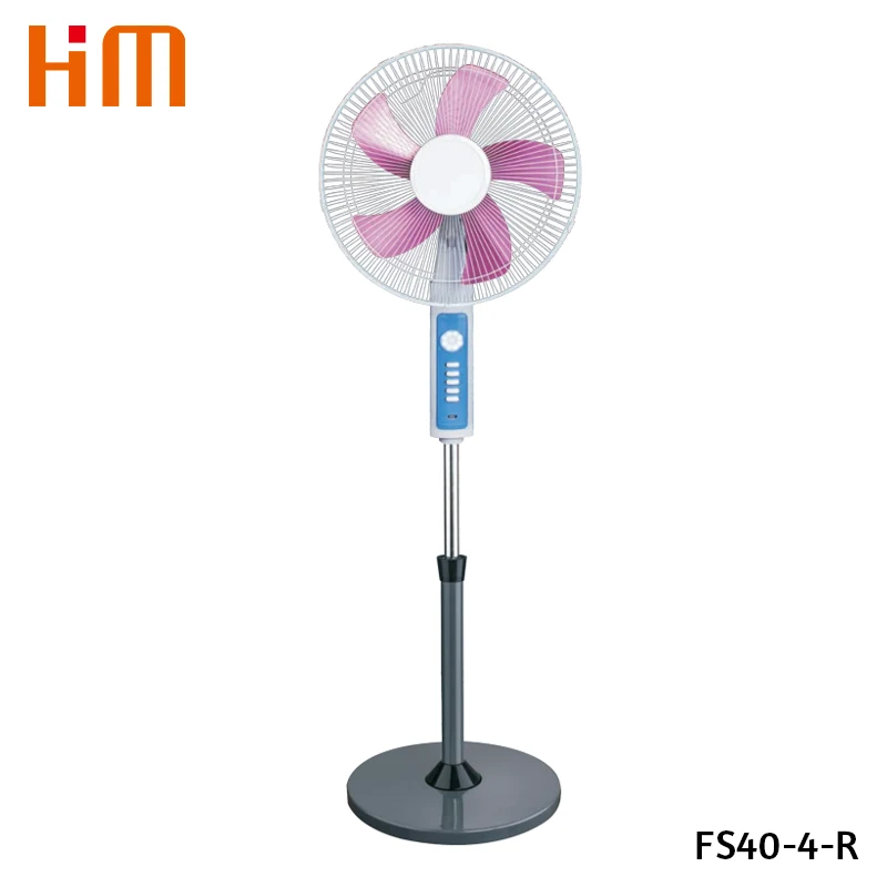 Ventilador de pedestal recargable de 16 pulgadas