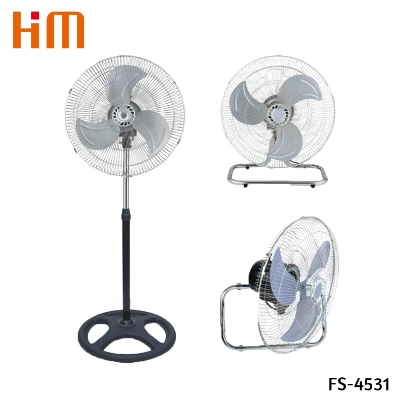 Ventilador de pie 3 en 1 de 18 pulgadas