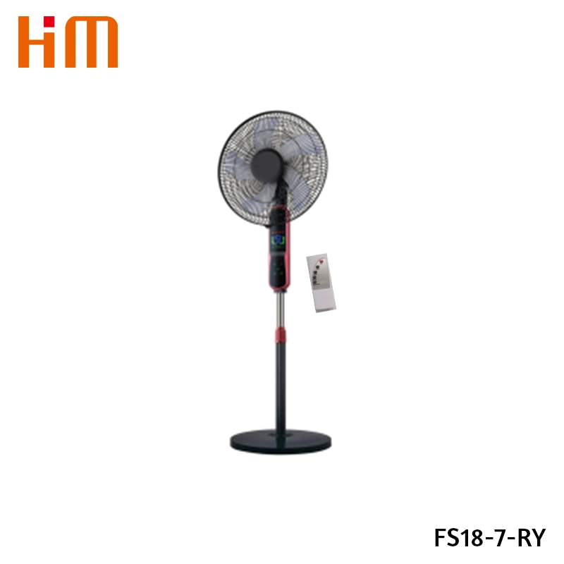 Control RC del ventilador de pedestal Delxuary de 18 pulgadas