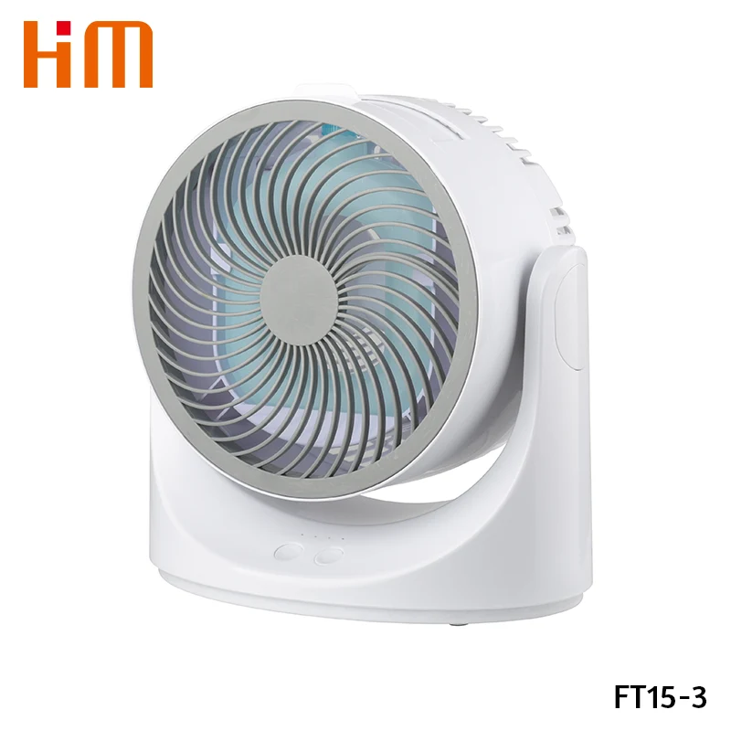 Ventilador de mesa de 6 pulgadas con humidificador