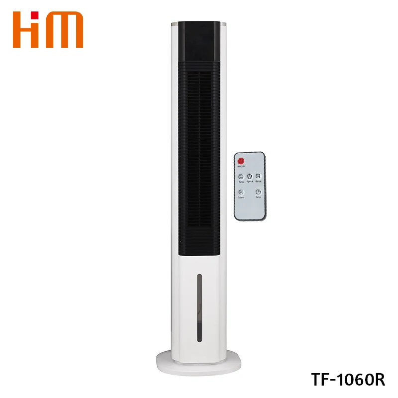 Ventilador de torre con humidificador RC Control para uso doméstico